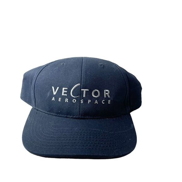 No Brand Other - Vector Aerospace Hat Navy Blue Adjustable‎ Ball Cap Embroidered Logo Aviation
